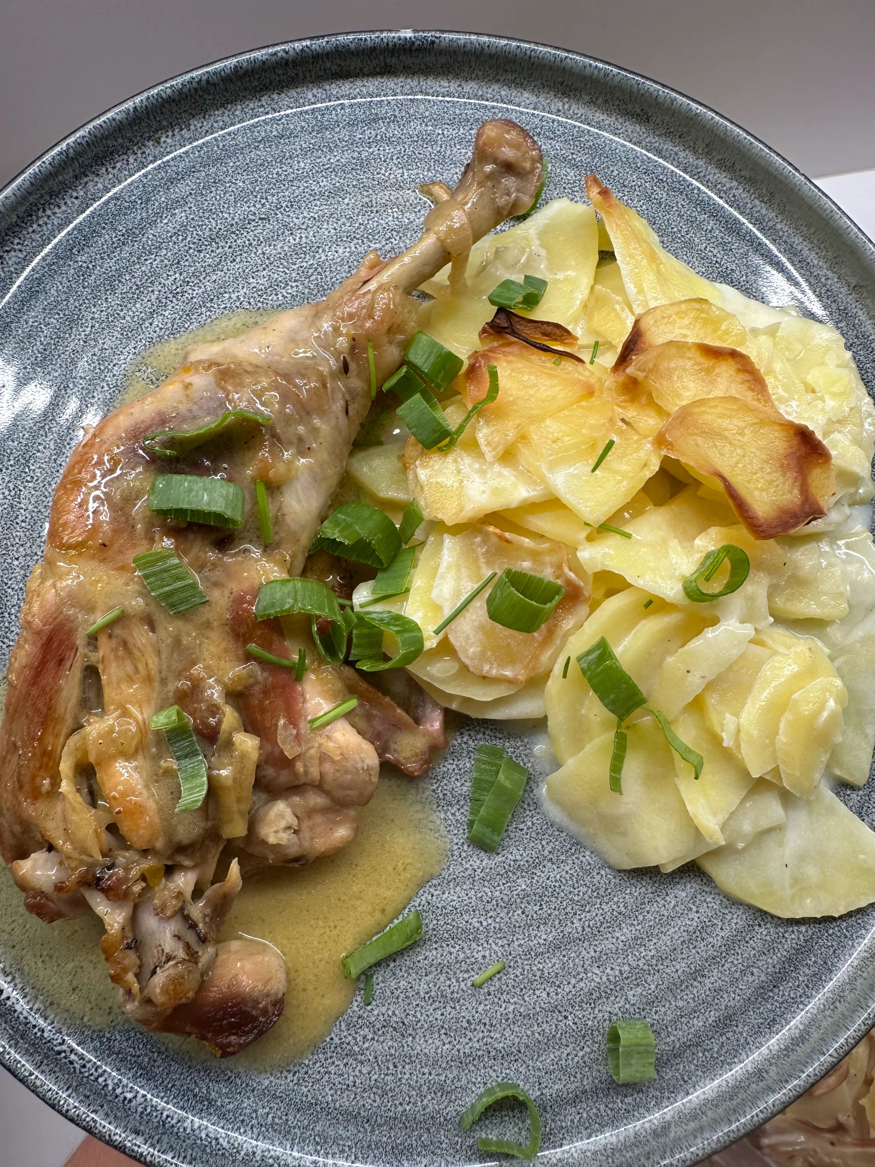 Cuisses de Poulet sauce onctueuse